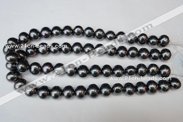 CSB816 15.5 inches 13*15mm oval shell pearl beads wholesale