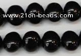 CSB819 15.5 inches 13*15mm oval shell pearl beads wholesale