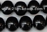 CSB840 15.5 inches 16*19mm oval shell pearl beads wholesale