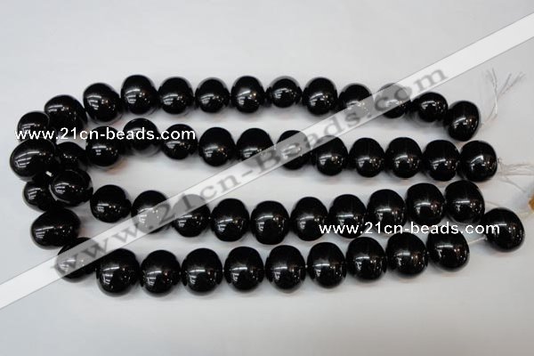 CSB840 15.5 inches 16*19mm oval shell pearl beads wholesale