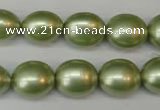 CSB881 15.5 inches 13*15mm nuggets shell pearl beads wholesale