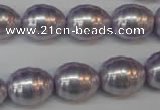 CSB888 15.5 inches 13*16mm whorl teardrop shell pearl beads wholesale