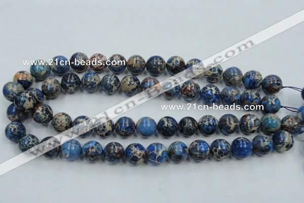 CSE212 15.5 inches 10mm round dyed natural sea sediment jasper beads