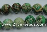 CSE223 15.5 inches 18mm round dyed natural sea sediment jasper beads