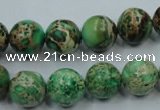 CSE224 15.5 inches 20mm round dyed natural sea sediment jasper beads