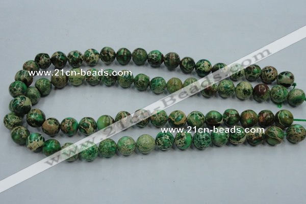 CSE224 15.5 inches 20mm round dyed natural sea sediment jasper beads