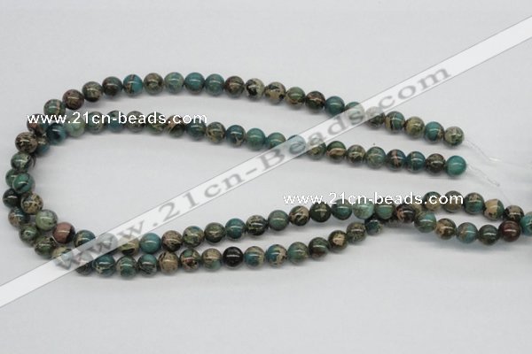 CSE5003 15.5 inches 8mm round natural sea sediment jasper beads