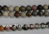 CSE5201 15.5 inches 6mm round sea sediment jasper beads wholesale