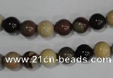 CSE5202 15.5 inches 8mm round sea sediment jasper beads wholesale