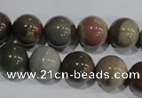 CSE5205 15.5 inches 14mm round sea sediment jasper beads wholesale