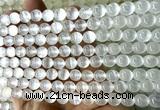 CSE630 15 inches 6mm round selenite beads wholesale