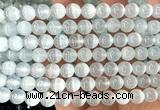 CSE641 15 inches 8mm round selenite beads wholesale