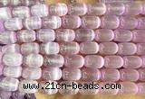 CSE698 15 inches 8*12mm drum selenite beads wholesale
