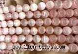 CSE712 15 inches 10mm round selenite beads wholesale
