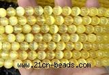 CSE740 15 inches 6mm round selenite beads wholesale