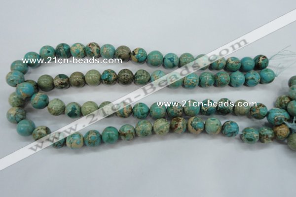 CSE76 15.5 inches 12mm round dyed natural sea sediment jasper beads