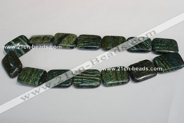 CSG27 15.5 inches 22*30mm rectangle long spar gemstone beads wholesale