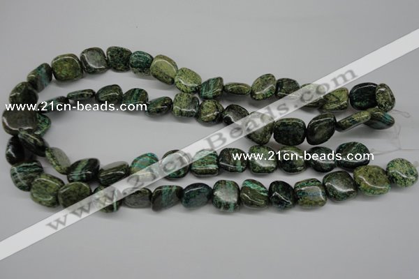 CSG34 15.5 inches 14*14mm freeform long spar gemstone beads