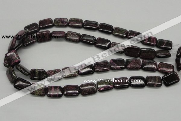 CSG61 15.5 inches 13*18mm rectangle long spar gemstone beads wholesale