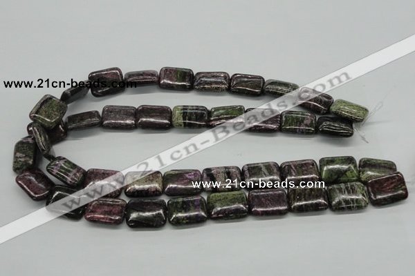 CSG62 15.5 inches 15*20mm rectangle long spar gemstone beads wholesale