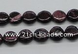 CSG63 15.5 inches 8mm flat round long spar gemstone beads wholesale