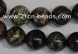 CSG68 15.5 inches 14mm round long spar gemstone beads wholesale