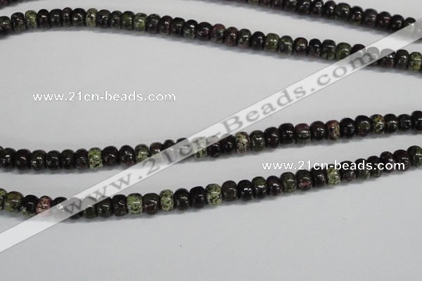 CSG71 15.5 inches 4*6mm rondelle long spar gemstone beads wholesale