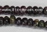 CSG72 15.5 inches 5*8mm rondelle long spar gemstone beads wholesale