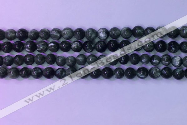 CSH210 15.5 inches 5.8mm - 6.2mm round natural seraphinite beads