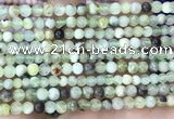 CSJ300 15.5 inches 4mm round serpentine new jade beads wholesale