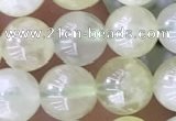 CSJ311 15.5 inches 6mm round serpentine new jade beads