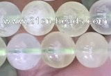 CSJ320 15.5 inches 8mm round serpentine new jade beads