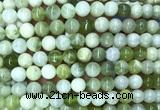 CSJ330 15 inches 4mm round Xiuyu jade beads wholesale