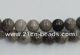 CSL01 15.5 inches 8mm round silver leaf jasper beads wholesale