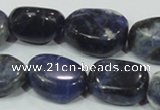 CSO100 15.5 inches 18*25mm freeform sodalite gemstone beads