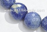 CSO19 10mm faceted round AB grade sodalite beads wholesale