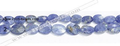 CSO24 6*8mm & 8*10mm A grade faceted oval sodalite beads