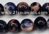 CSO265 15.5 inche 14mm round red sodalite gemstone beads wholesale