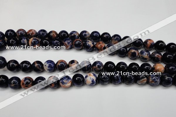 CSO265 15.5 inche 14mm round red sodalite gemstone beads wholesale