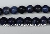 CSO401 15.5 inches 6mm round dyed sodalite gemstone beads