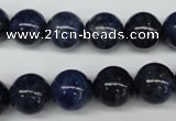 CSO404 15.5 inches 12mm round dyed sodalite gemstone beads