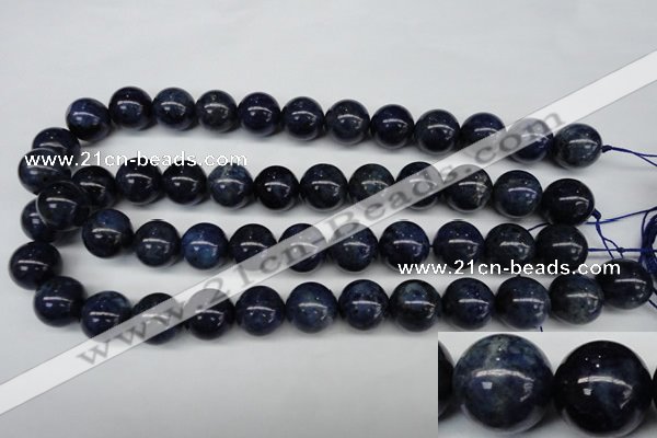 CSO406 15.5 inches 16mm round dyed sodalite gemstone beads