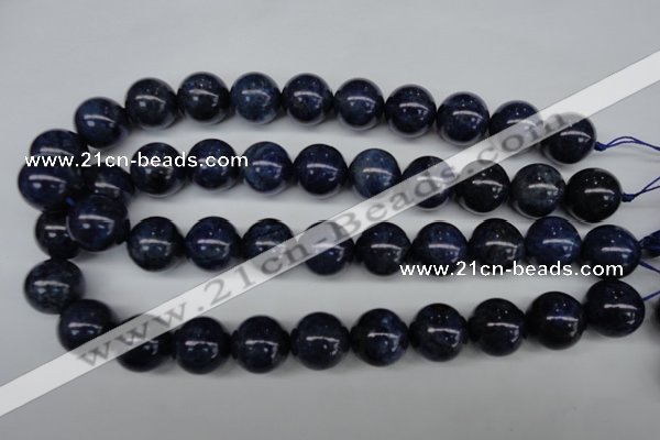 CSO408 15.5 inches 20mm round dyed sodalite gemstone beads