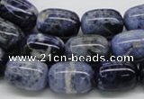 CSO42 15.5 inches 13*18mm egg-shaped sodalite gemstone beads wholesale