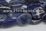 CSO47 15.5 inches 13*18mm oval sodalite gemstone beads wholesale