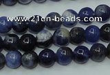 CSO60 15.5 inches 4mm round sodalite gemstone beads wholesale