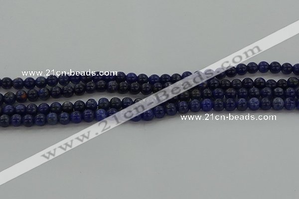 CSO632 15.5 inches 6mm round sodalite gemstone beads wholesale