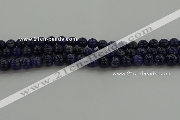 CSO633 15.5 inches 8mm round sodalite gemstone beads wholesale