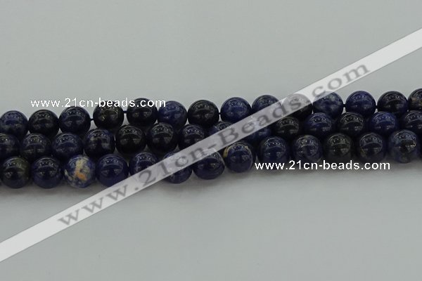 CSO635 15.5 inches 12mm round sodalite gemstone beads wholesale