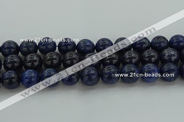 CSO638 15.5 inches 18mm round sodalite gemstone beads wholesale